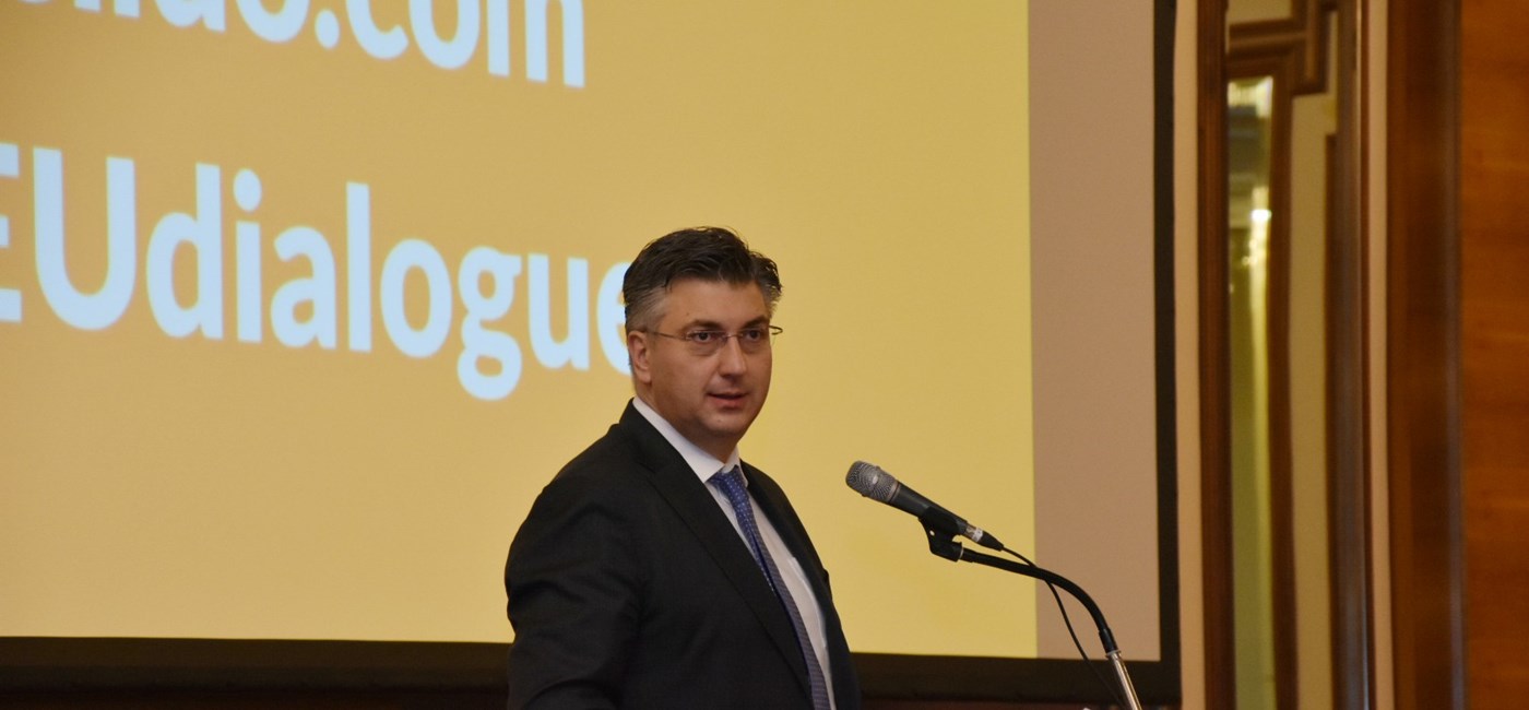 Predsjednik Vlade na konferenciji „Jedinstveno digitalno tržište – izazovi digitalne transformacije poslovnog sektora"